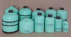 Cryogem PB 120 Liquid Nitrogen Container Capacity 47.5 Litre 5 Cryogem Liquid Nitrogen Container - Cryogem LN2 Container - Liquid Nitrogen Container for IVF