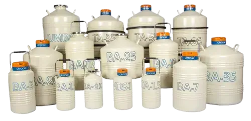 BA-2X Liquid Nitrogen Container Cryocan IBP 6 All model of IBP Cryocan Liquid Nitrogen Containers