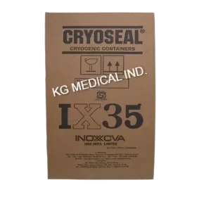 Inoxcva IX-35 Liquid Nitrogen Container Cryoseal 6 IX 35 Liquid Nitrogen Container
