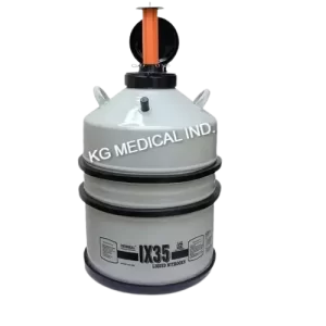Inoxcva IR-0.5 Liquid Nitrogen Container Cryoseal 9 IX 35 Liquid Nitrogen Container Inoxcva Cryoseal Dewar